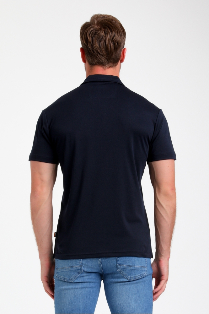PREMIUM POLO VAN JERSEY KWALITEIT 235531 301 Navy